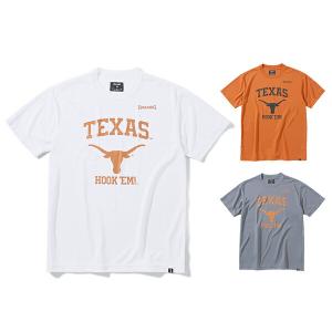 Tシャツ テキサス TEXAS ロゴ HOOK’EM （L・XL・XXLサイズ ユニセックス） SPALDING スポルディング 23SS02 バスケウェア ユニセックス バスケットボール 練習｜fitnessclub-y
