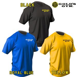 EXゴールズドライTシャツ スタックライン（M・L・XL・XXLサイズ） GOLD'S GYM_W ゴールドジムウェア 涼しい｜フィットネス市場 ヤフー店