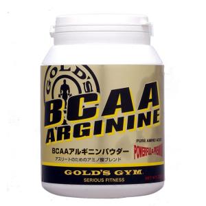 BCAAアルギニンパウダー（250g） GOLD'S GYM_S ゴールドジムサプリ｜fitnessclub-y