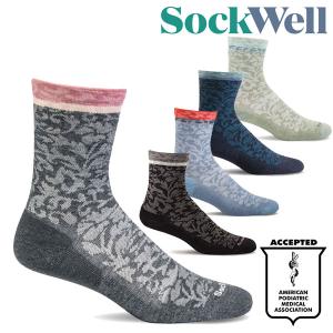 ソックウェル レディースプランター カッシュ クルー（足底筋膜炎対応ソックス） SockWell｜fitnessclub-y