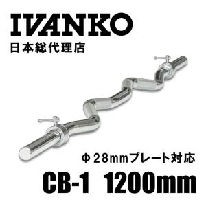 【入荷待ち】IVANKO (イヴァンコ) CB-1 アームカールバー 1200mm Φ28mmプレー...