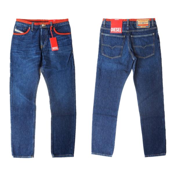 DIESEL ディーゼル 1995 09C88 ハイピング切替 ストレート デニム