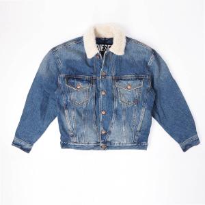 DIESEL ディーセル D-RESKY メンズ 裏ボア ウォッシュ加工　デニム ジャケット ブルゾン｜fits2