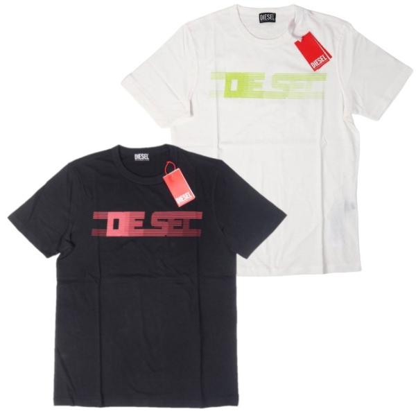 DIESEL ディーゼル T-JUST-E19 半袖 丸首 クルーネック ブランド ロゴ Tシャツ