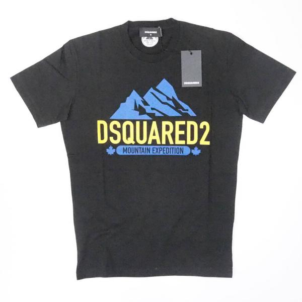 DSQUARED2 ディースクエアード S71GD1220 エクスペディション 半袖 丸首 クルーネ...