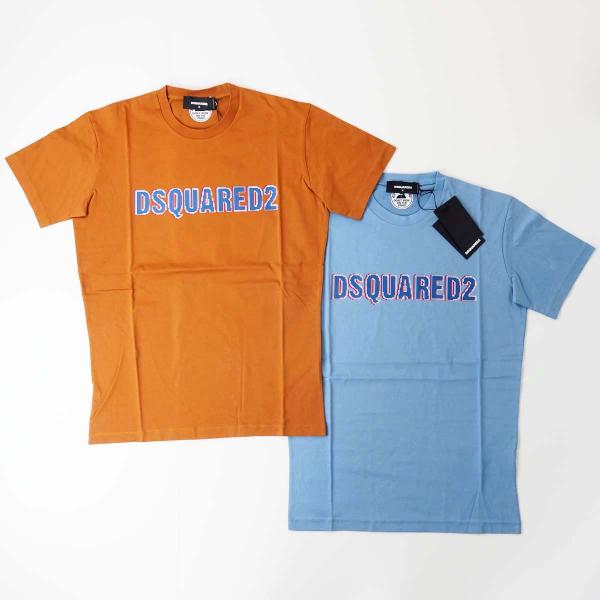 DSQUARED2 ディースクエアード COOLFIT S74GD1164 ブランド ロゴ 半袖Tシ...