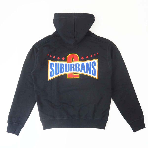 DSQUARED2 ディースクエアード S74GU0784 SUBURBANS バックロゴ フーディ...