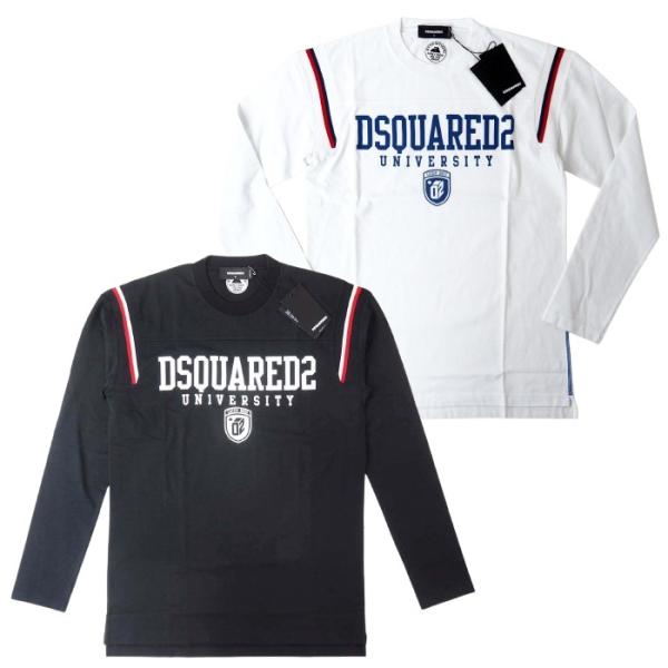 DSQUARED2 ディースクエアード S74GD1218 ビッグシルエット ロンT 長袖Tシャツ