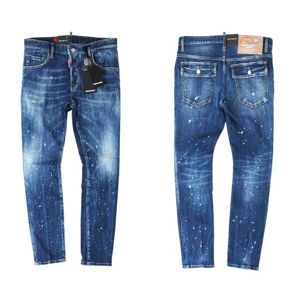 DSQUARED2 ディースクエアード SUPER TWINKY S74LB1437 スキニー スト...