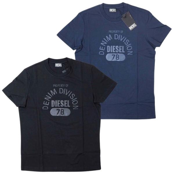 DIESEL ディーゼル T-DIEGOR メンズ ワントーン ロゴ 半袖 Tシャツ