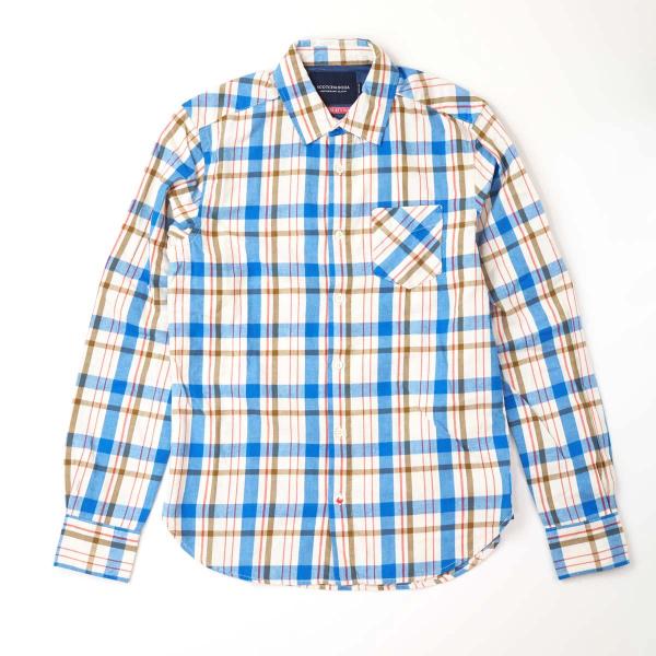 SCOTCH &amp; SODA スコッチアンドソーダ メンズ チェック柄 長袖 シャツ