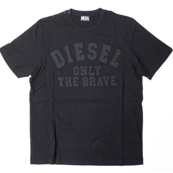 DIESEL ディーゼル T-JUST メンズ ヴィンテージ ロゴ ワッペン 半袖 Tシャツ