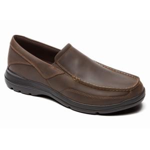【ROCKPORT(ロックポート)】JUNCTION POINT SLIP ON Chocolate(H79442W)｜fittwo