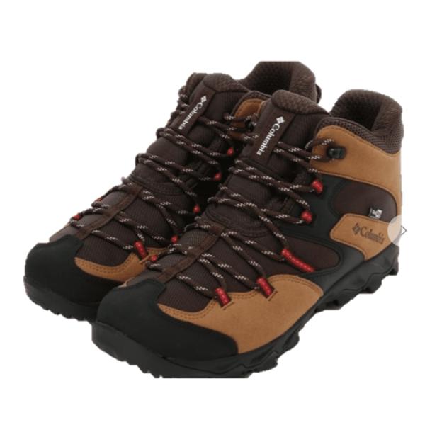 コロンビア Columbia SABER V MID OUTDRY WIDE - Bark, Mou...