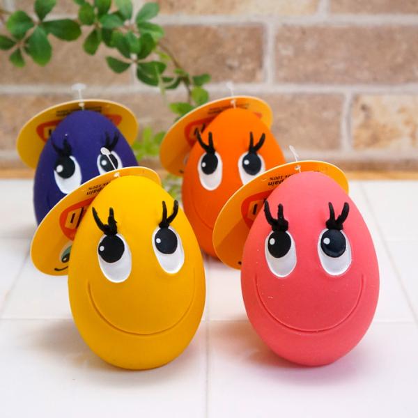 犬用おもちゃ ランコ タマゴ Ｌサイズ 1個 色は選べません 天然ゴム 中型犬