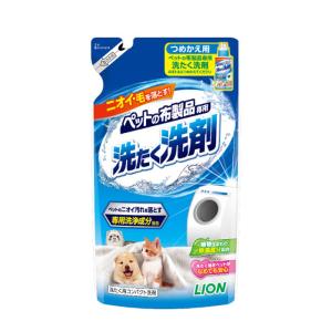 ペットの布製品専用 洗濯洗剤 詰め替え 犬・猫・小動物 320g 1個 ライオン商事｜five-1