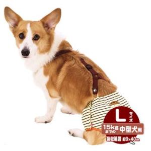 ペティオ　zuttone 老犬介護用　おむつパンツ　Ｌ（15kgまでの中型犬用）｜five-1