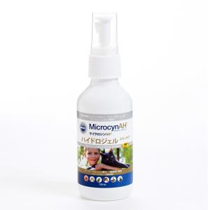 マイクロシンAH ハイドロジェル スキンケア 120ml ペット用 犬 猫 鳥 小動物など MicrocynAH 皮膚 傷口 涙やけ 真菌 殺菌 保湿｜five-1