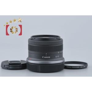 【中古】Canon キヤノン RF-S 18-45mm f/4.5-6.3 IS STM ブラック