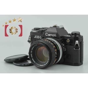 【中古】Canon キヤノン AE-1 ブラック + FD 50mm f/1.4 S.S.C.｜five-star-camera
