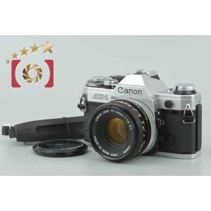 【中古】Canon キヤノン AE-1 シルバー + FD 50mm f/1.8 S.C.｜five-star-camera