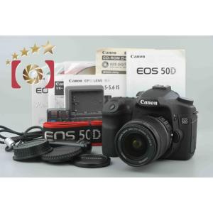 【中古】Canon キヤノン EOS 50D + EF-S 18-55mm f/3.5-5.6 IS