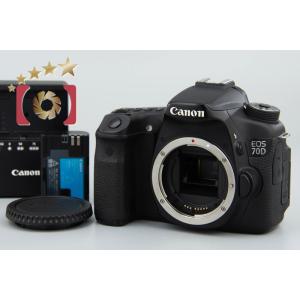 【中古】Canon キヤノン EOS 70D デジタル一眼レフカメラ