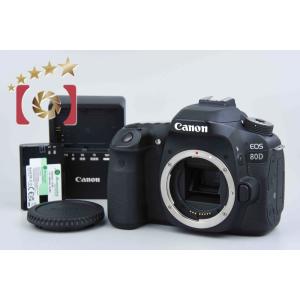 【中古】Canon キヤノン EOS 80D デジタル一眼レフカメラ