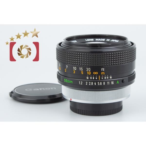 【中古】Canon キヤノン FD 55mm f/1.2 S.S.C.