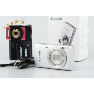 【中古】Canon キヤノン IXY 200 シルバー コンパクトデジタルカメラ 元箱付き｜five-star-camera