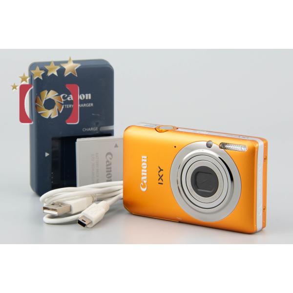 【中古】Canon キヤノン IXY 210F オレンジ コンパクトデジタルカメラ