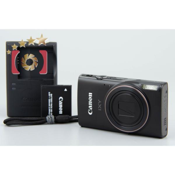 【中古】Canon キヤノン IXY 650 ブラック コンパクトデジタルカメラ