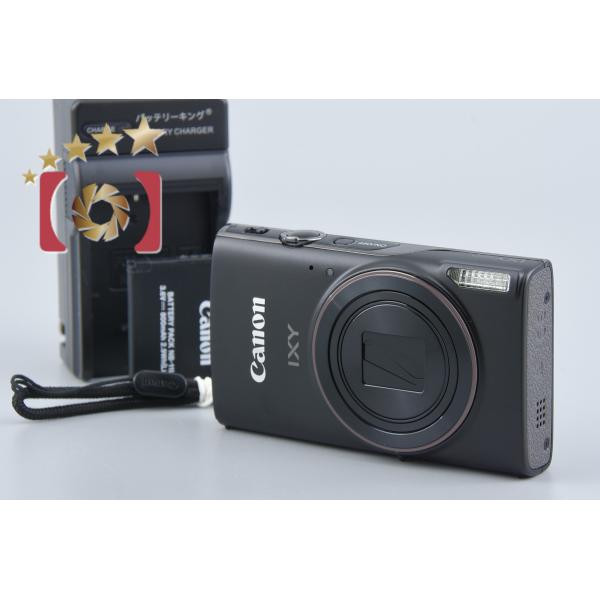 【中古】Canon キヤノン IXY 650 ブラック コンパクトデジタルカメラ