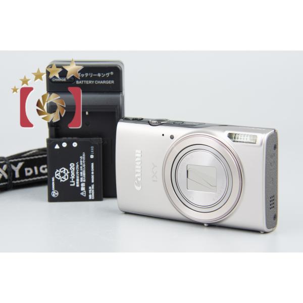 【中古】Canon キヤノン IXY 650 シルバー コンパクトデジタルカメラ