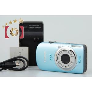 【中古】Canon キヤノン IXY Digital 510 IS ブルー コンパクトデジタルカメラ