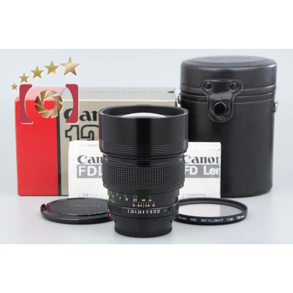 【中古】Canon キヤノン New FD 135mm f/2 元箱付き