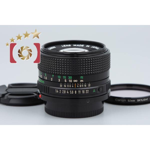 【中古】Canon キヤノン New FD 50mm f/1.4