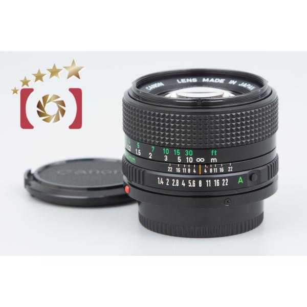 【中古】Canon キヤノン New FD 50mm f/1.4