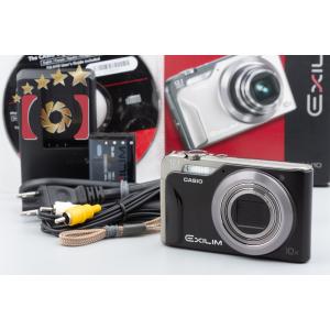 【中古】Casio カシオ EXILIM EX-H10 ブラック コンパクトデジタルカメラ 元箱付き｜five-star-camera