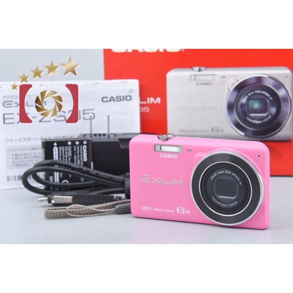 【中古】CASIO カシオ EXILIM EX-ZS35 ピンク コンパクトデジタルカメラ 元箱付き