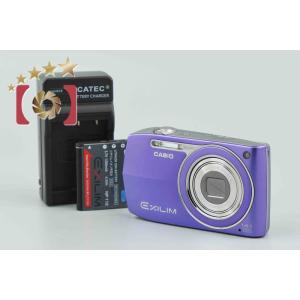【中古】Casio カシオ EXILIM EX-Z2000 バイオレット コンパクトデジタルカメラ｜five-star-camera