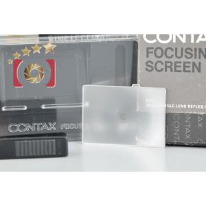 【中古】CONTAX コンタックス RTS用 フォーカシングスクリーン マイクロプリズム 元箱付き