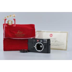 【中古】Leica ライカ M6 TTL 0.85 NSH400台限定モデル ブラックペイント レンジファインダーフィルムカメラ