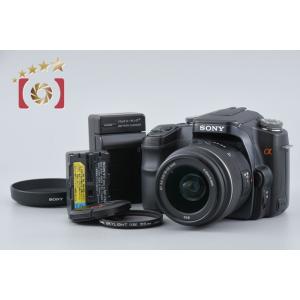 【中古】SONY ソニー α100 DSLR-A100 ブラック + DT 18-55mm f/3....
