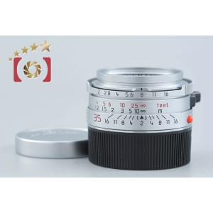 【中古】Leica ライカ SUMMICRON-M 35mm f/2 E39 第4世代 7枚玉 シル...