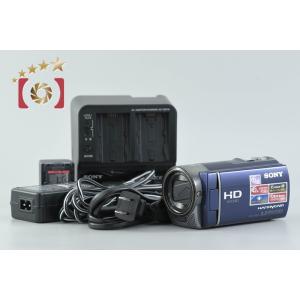 【中古】SONY ソニー ハンディカム HDR-CX180 ブルー ビデオカメラ