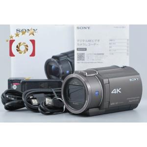 【中古】SONY ソニー HANDYCAM FDR-AX40 ブロンズブラウン ビデオカメラ 元箱付...