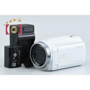 【中古】SONY ソニー ハンディカム HDR-CX680 ホワイト デジタルビデオカメラ 多言語対...