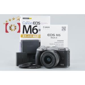 【中古】Canon キヤノン EOS M6 Mark II シルバー + EF-M 15-45mm ...