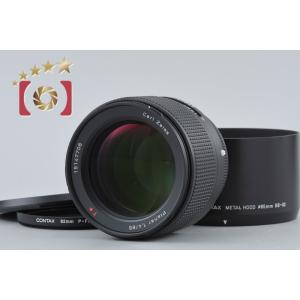 【中古】CONTAX コンタックス Carl Zeiss Planar 85mm f/1.4 T* ...